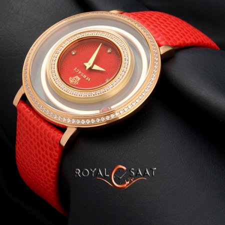 Versace Kırmızı Bayan Saati