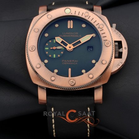 Panerai Luminor Submersible Koyu Yeşil Kadran