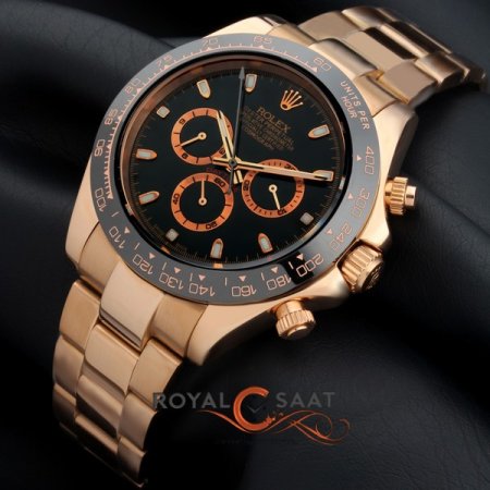 Rolex Daytona Oyester Gold Seramik Bezel