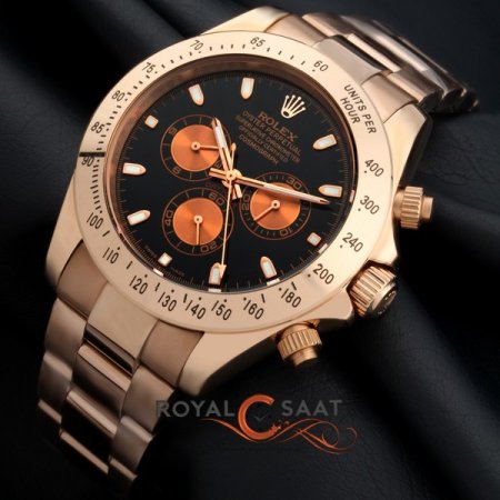 Rolex Daytona Oyester Gold Replika Saat