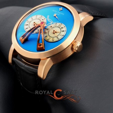 Patek Philippe Bombe Cam Mavi Kadran