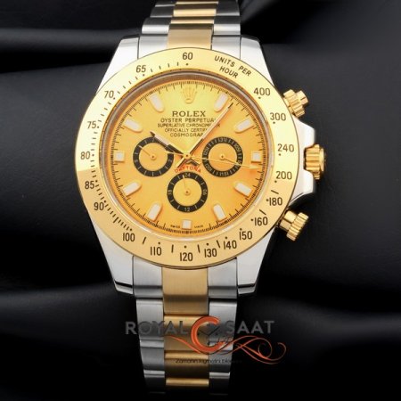 Rolex Daytona Sarı Gümüş