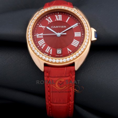 Cartier Kadran Kırmızı