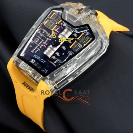 Hublot Laferrari Şeffaf Sarı