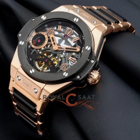 Hublot Otomatik Çelik Gold
