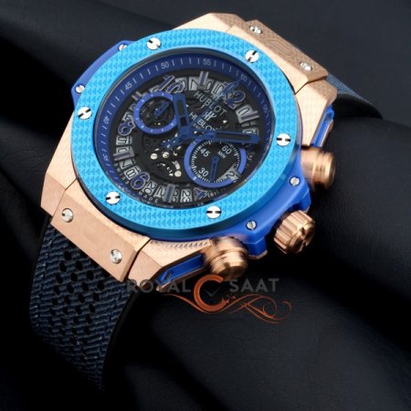 Hublot King Cerceve Mavi
