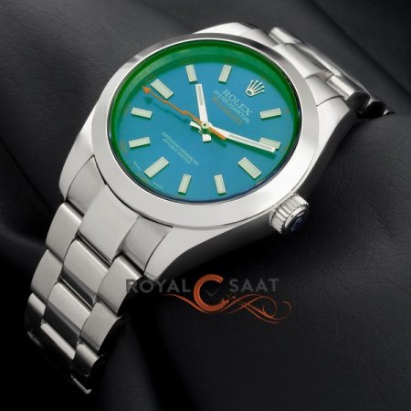 Rolex Milgauss Oyster Kadran Mavi
