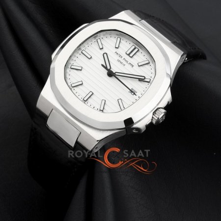 Patek Philippe Nautilus Kadran Beyaz