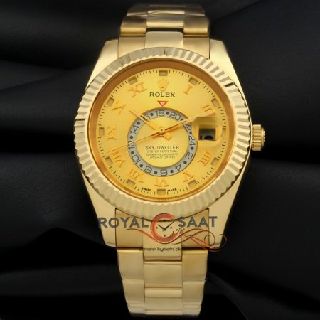 Rolex Sky Dweller Sarı