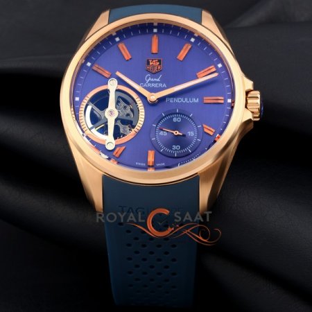 Tag Heuer Pendulum Lacivert Kurmalı
