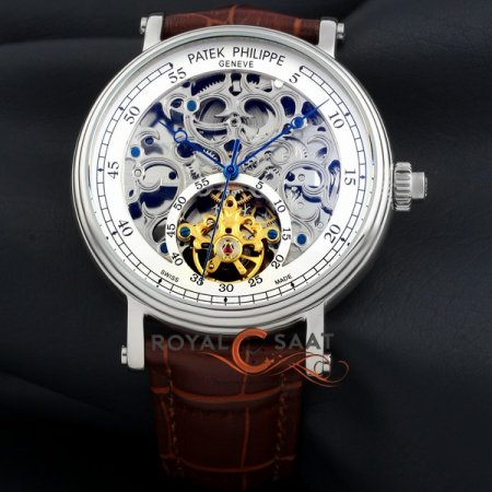 Patek Philippe İskelet Kasa Gümüş