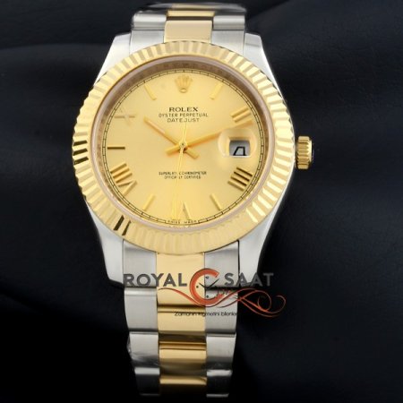 Rolex Oyester Datejust Sarı Kadran