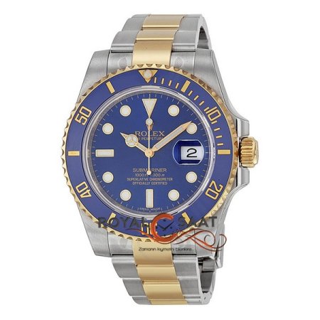 Rolex Submariner Kadran Mavi ETA Saat