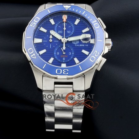 Tag Heuer Calibre 16 Mavi Kadran