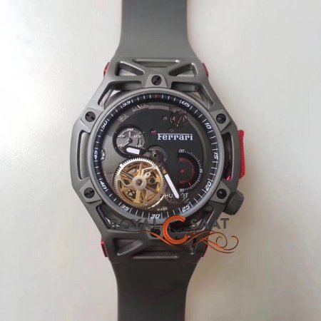 Hublot Ferrari Techframe Gri Mat Kasa