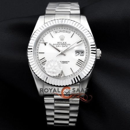 Rolex Oyster Perpetual Day-Date Yz Kadran Desenli