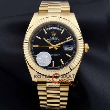 Rolex Oyster Perpetual Day-Date Siyah Yz 911