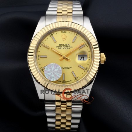 Rolex Oyster Perpetual Datejust Kadran Sarı 574