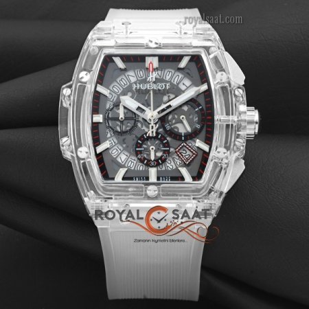 Hublot Senna Şeffaf Erkek Kol Saati