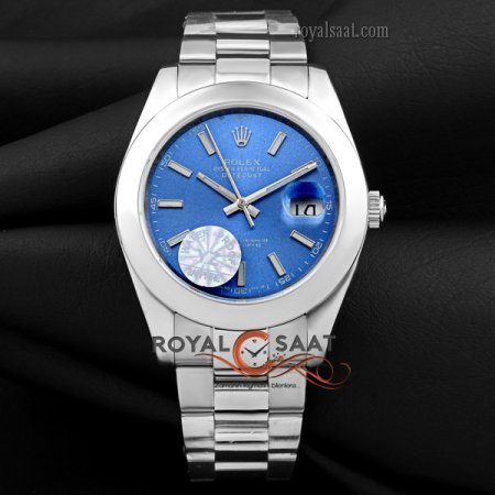Rolex Oyster Perpetual Datejust Lacivert Kadran 2