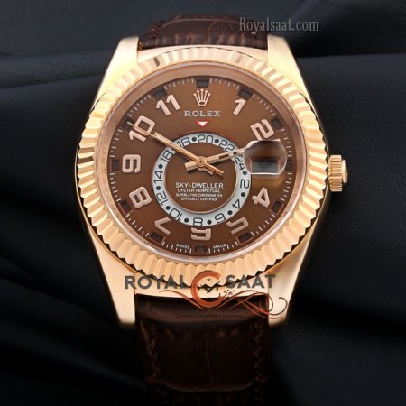Rolex Sky Dweller Kahve Kadran