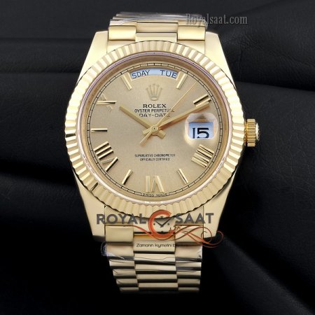 Rolex Day-Date Sarı Erkek Kol Saati R-95