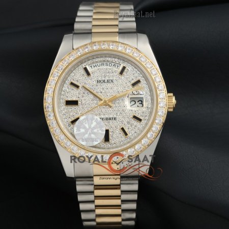 Rolex Day-Date Kadran Taşlı R-232