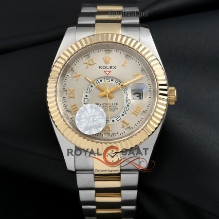 Rolex Sky Çift Renk 54