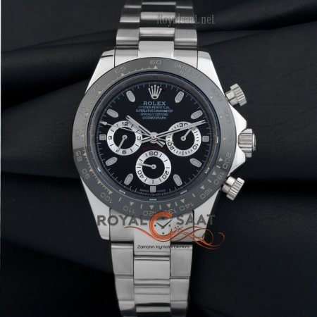 Rolex Daytona Seramik Bezel Siyah Kadran 411