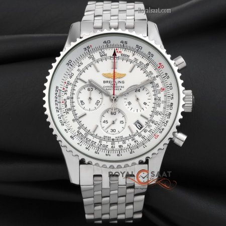 Breitling Beyaz Kadran Erkek Kol Saati