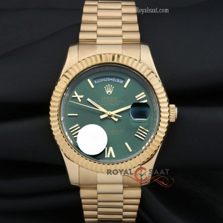 Rolex Day-Date Gold Kasa Yeşil Kadran