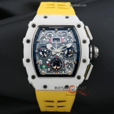 Richard Mille Seramik Beyaz Kasa