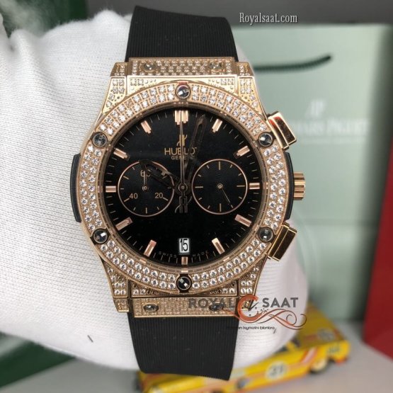 hublot taşlı kol saati erkek bayan 731 (2)