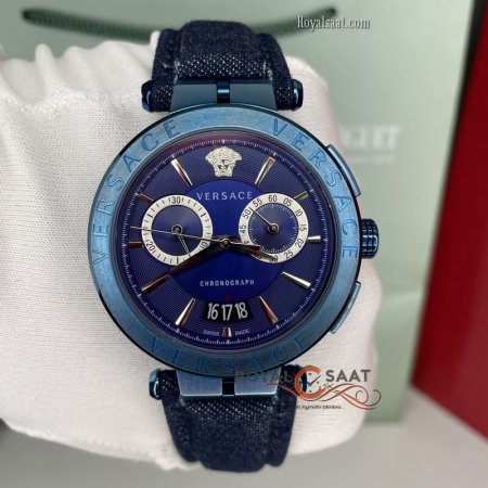 Versace Erkek Kol Saati Mavi M-765