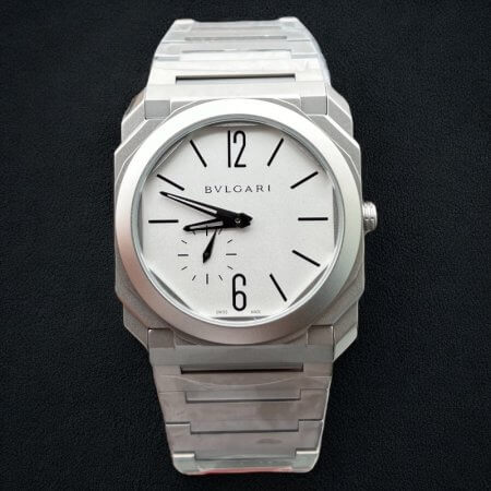 Bvlgari Octo Beyaz Kadran Erkek Kol Saati