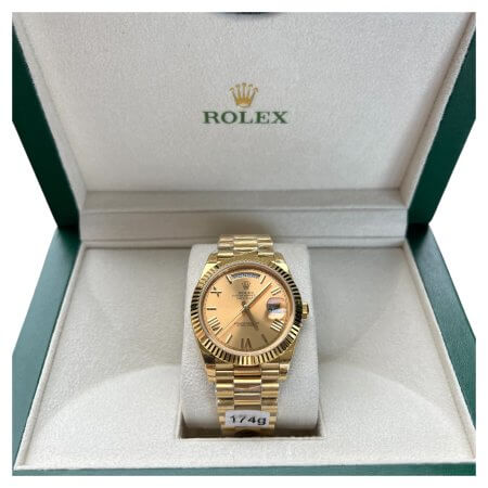 Rolex Day Date Gold Clone Eta 00262