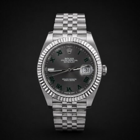 Rolex Datejust Winbledon Erkek Saat L-042