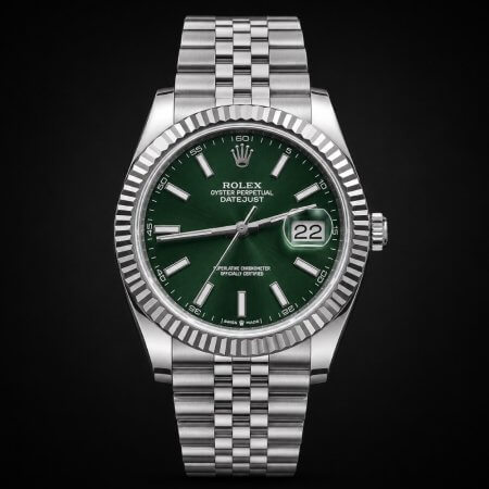 Rolex Detajust Yeşil Kadran L-043