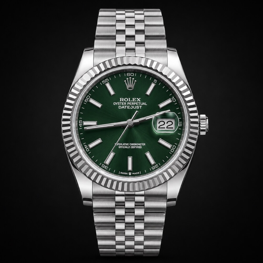 Rolex Detajust Yeşil Kadran L-043